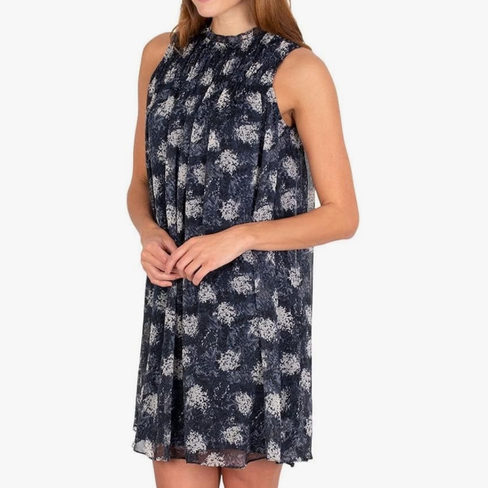 NWT ($348 USD) Joie Baltic Print Sleeveless Mini Dress
